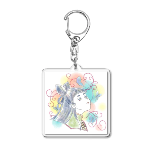 【オリエンタルガール】 Acrylic Key Chain