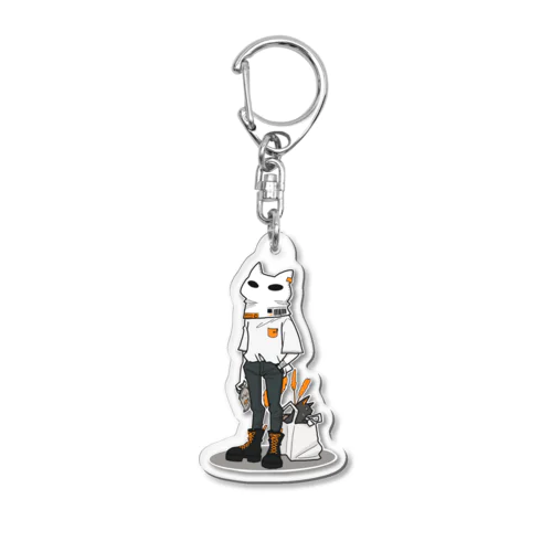 マスキャット Acrylic Key Chain