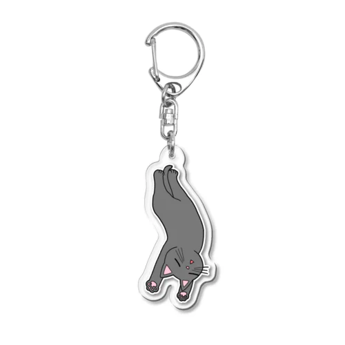 何もしたくニャ Acrylic Key Chain