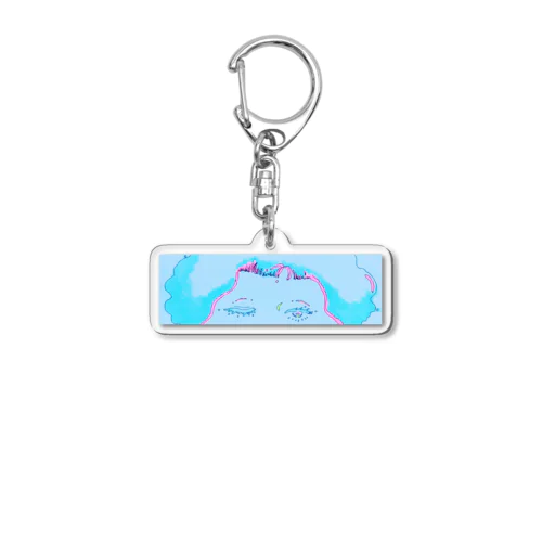 ちらり Acrylic Key Chain