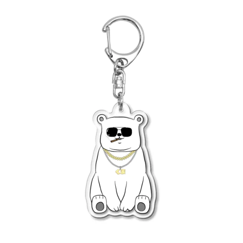 ギャングしろくま Acrylic Key Chain