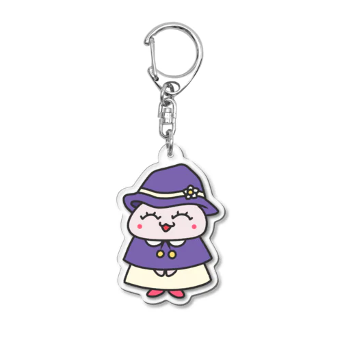 いちごだいふくちゃん Acrylic Key Chain