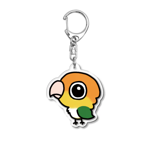 シロハラさん Acrylic Key Chain