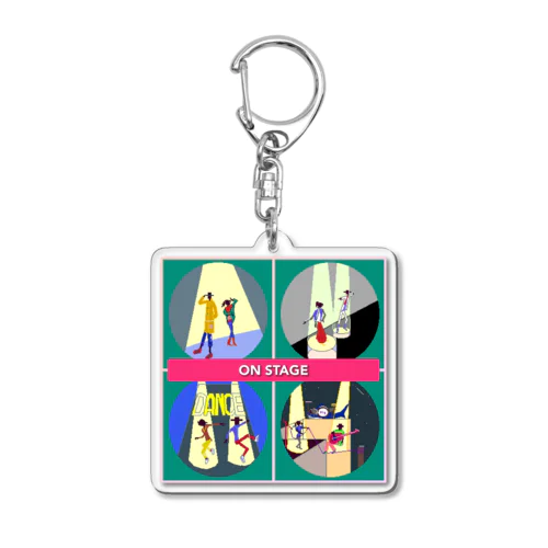 POSINGキーホルダー『ON STAGE』 Acrylic Key Chain