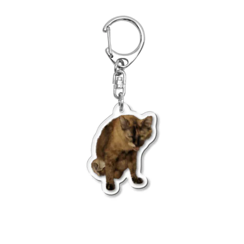 夜鳴きねこ Acrylic Key Chain