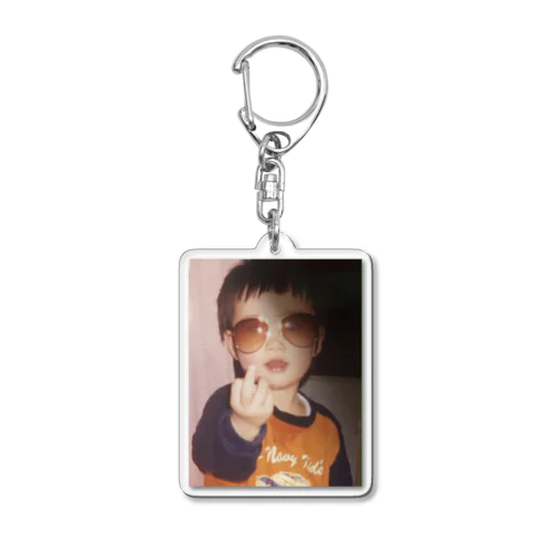 REAL FACE Acrylic Key Chain