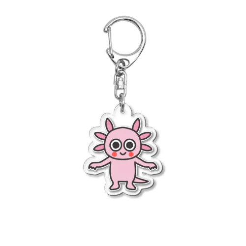 ウーパールーパー星人 Acrylic Key Chain