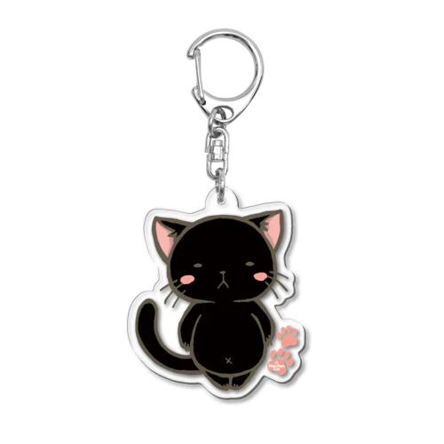 【カンクロウ】のほほんネコさん【猫アクリルキーホルダー】 Acrylic Key Chain