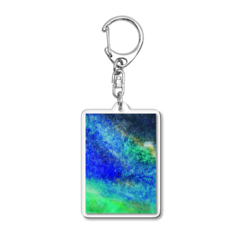 真夜中の星空 Acrylic Key Chain