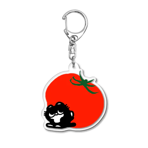 tmy cat*it's a tomato* アクリルキーホルダー