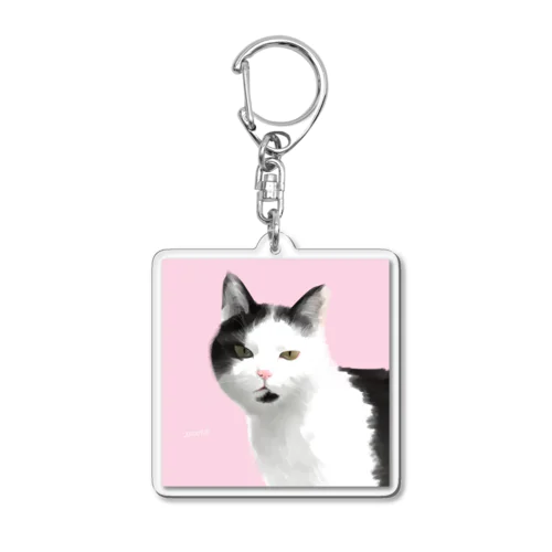 【うちねこちゃん】ちび Acrylic Key Chain