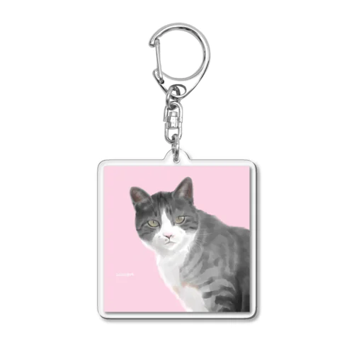 【うちねこちゃん】ちびちび Acrylic Key Chain