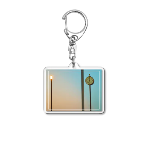 7 o'clock Acrylic Key Chain