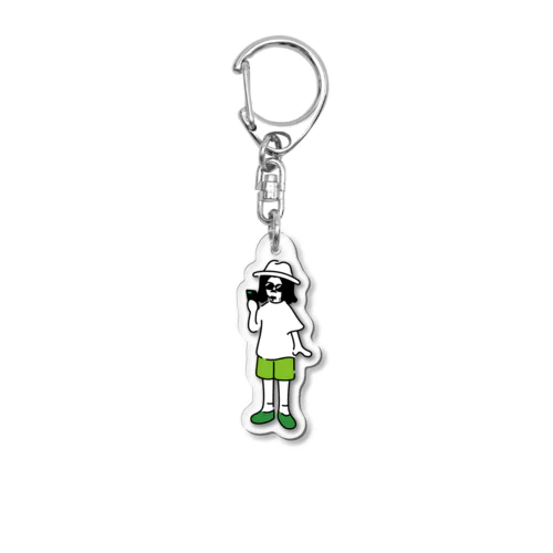  Spindle illust Jesus Acrylic Key Chain