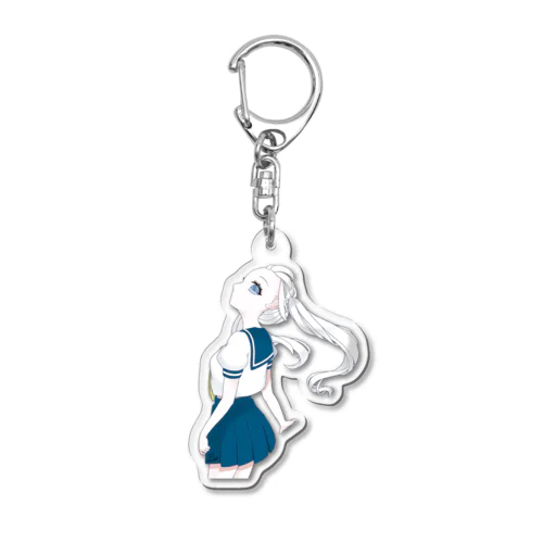 セーラー服　 milk Acrylic Key Chain