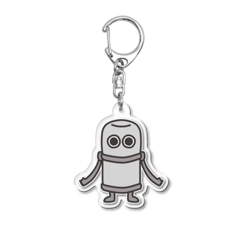 水筒ロボット３号 Acrylic Key Chain