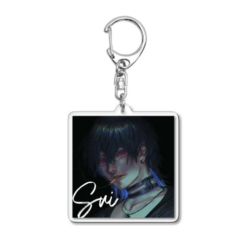 酔狂　文字入り Acrylic Key Chain