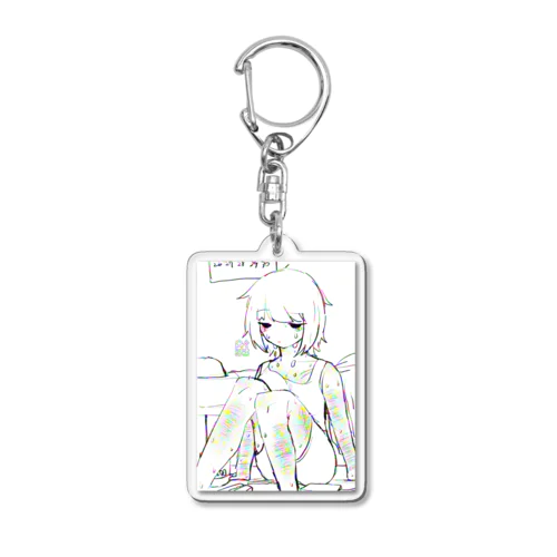 ぴかぴか、ぱちぱち Acrylic Key Chain