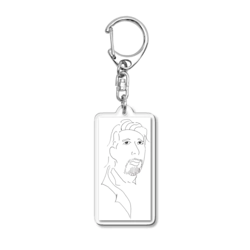 キムT Acrylic Key Chain