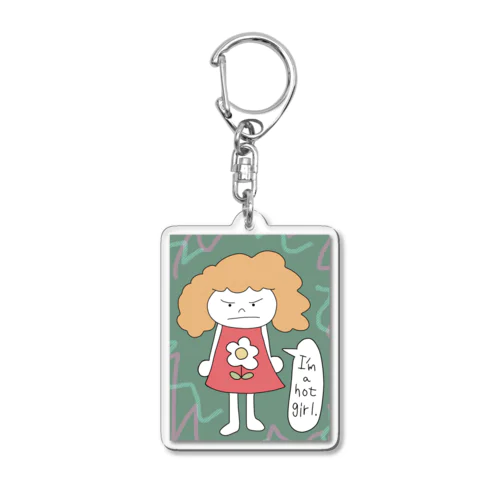 つけると強くなるキーホルダー Acrylic Key Chain