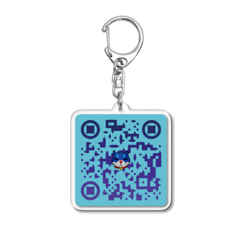 天井裏に潜むドラネコキーホルダー Acrylic Key Chain