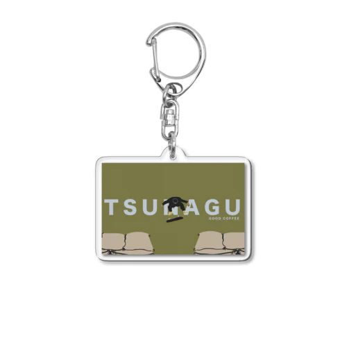 tsunagu coffee Acrylic Key Chain