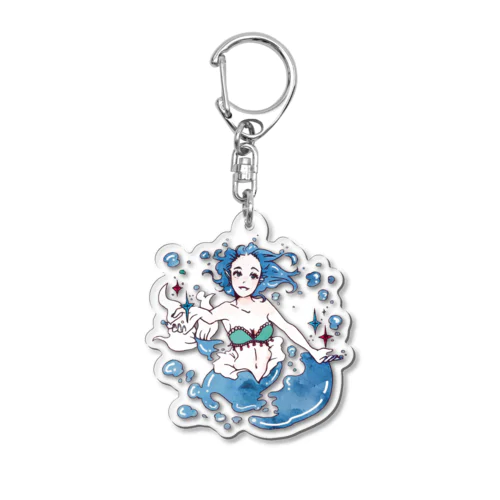 海中金 Acrylic Key Chain