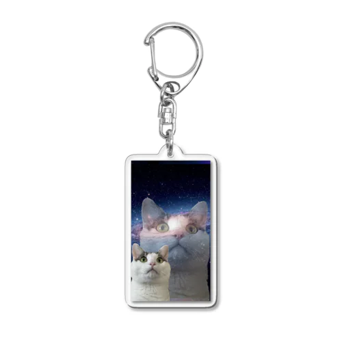 宇宙おふみ Acrylic Key Chain