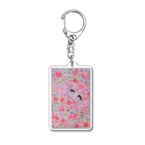 みみガール Acrylic Key Chain