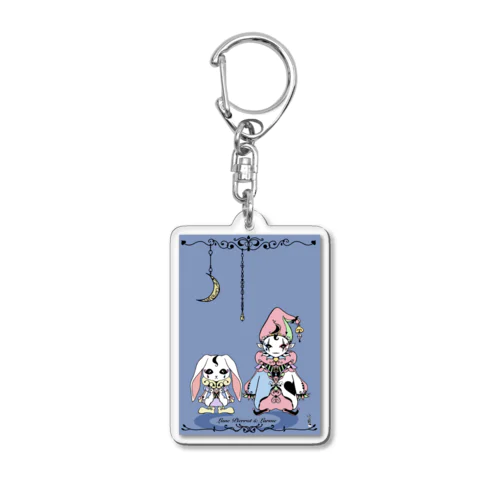 リュンヌ・ピエロット&ラルム Acrylic Key Chain