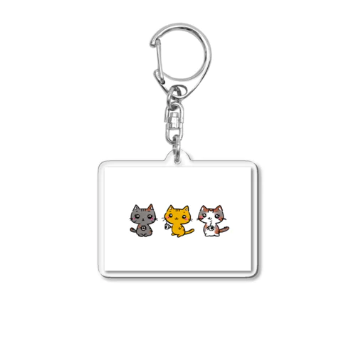 CREMAのスリーニャンズ Acrylic Key Chain