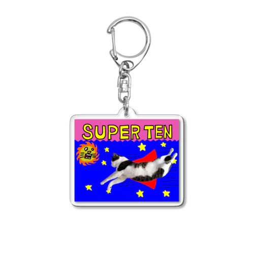 スーパー天ちゃん Acrylic Key Chain