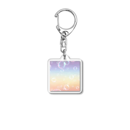 シャボン玉 Acrylic Key Chain