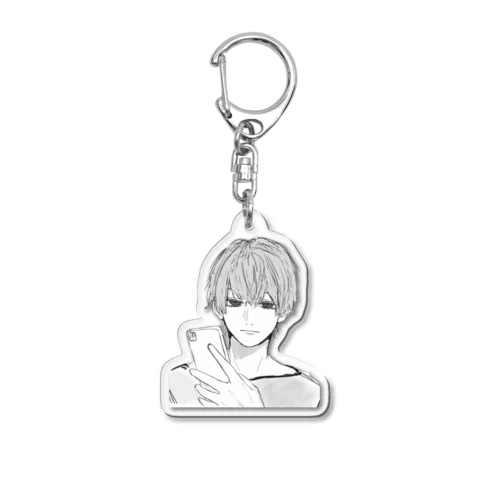 moto Acrylic Key Chain