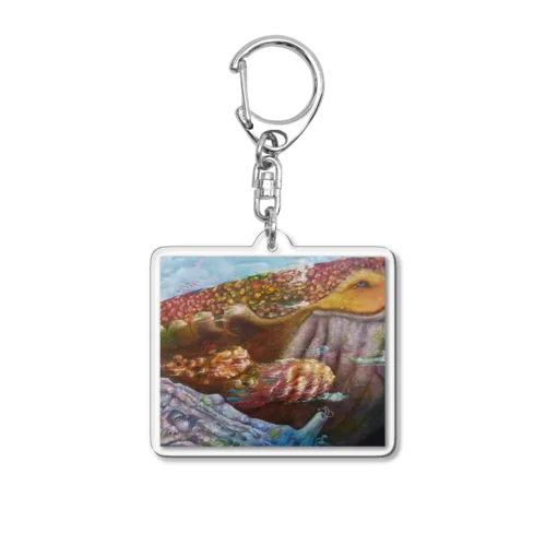 いぬクジラ Acrylic Key Chain