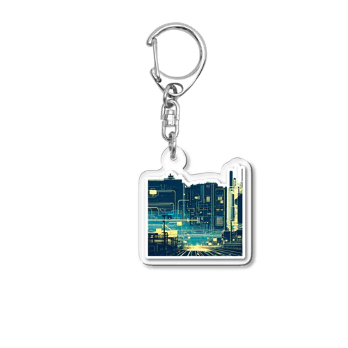 あの街どの街 Acrylic Key Chain