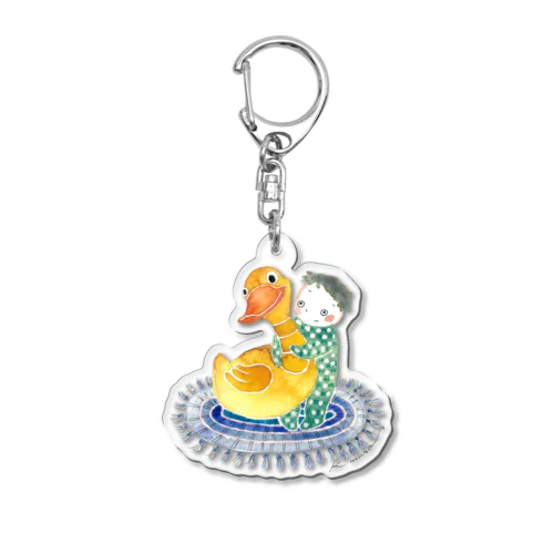 あひるくん Acrylic Key Chain