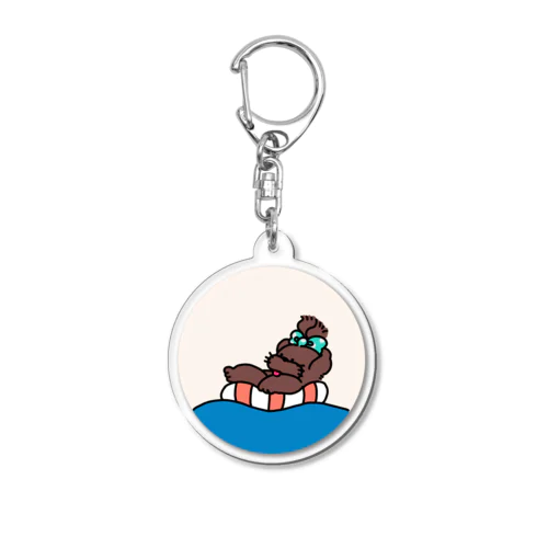 夏のいぬ Acrylic Key Chain