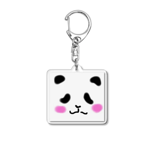 テレテレぱんだ Acrylic Key Chain