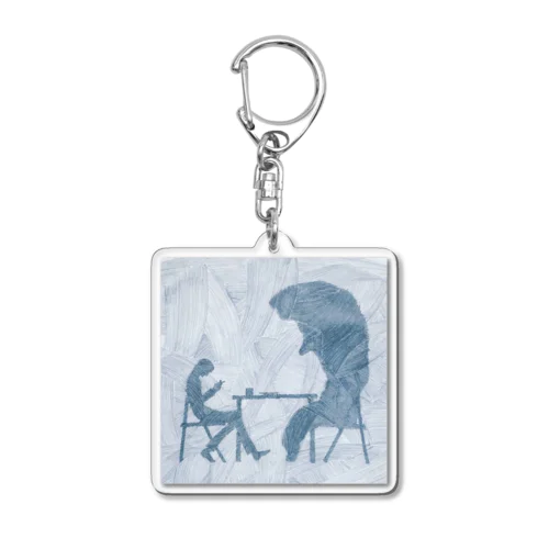 blue monday Acrylic Key Chain