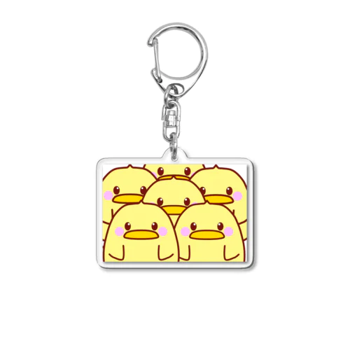 ひよこがいっぱい Acrylic Key Chain