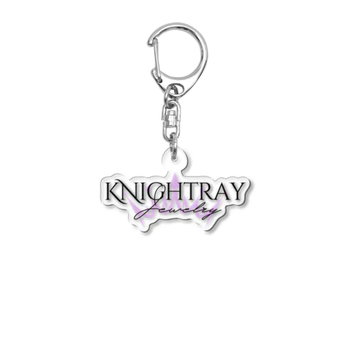 Knightray ミニロゴ BLACK Acrylic Key Chain