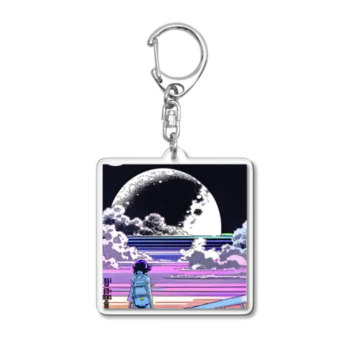 月シリーズ　① Acrylic Key Chain