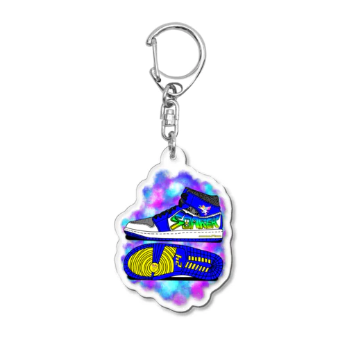 スニーカー　グリフォンモチーフ Acrylic Key Chain