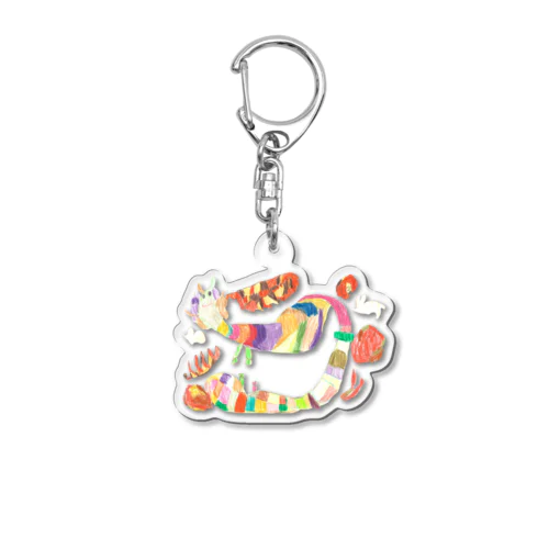 どらごん Acrylic Key Chain