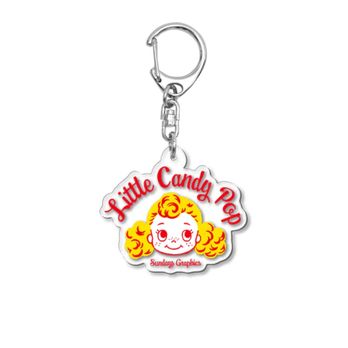 Little Candy Popちゃん！ Acrylic Key Chain