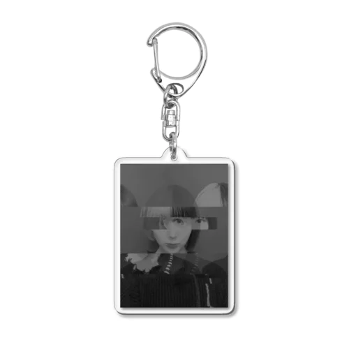 喪 Acrylic Key Chain