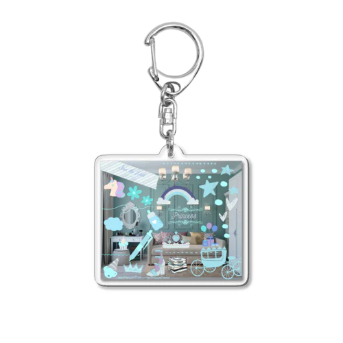 ぷりんせす Acrylic Key Chain