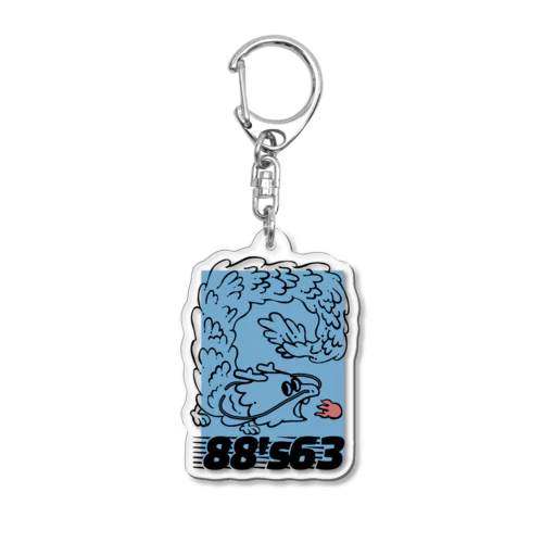 88'S63 Acrylic Key Chain