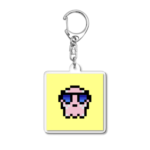 #Kawaii SKULL #121 Acrylic Key Chain